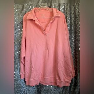 Aerie Oversized Women’s Pink Sweatshirt Size L